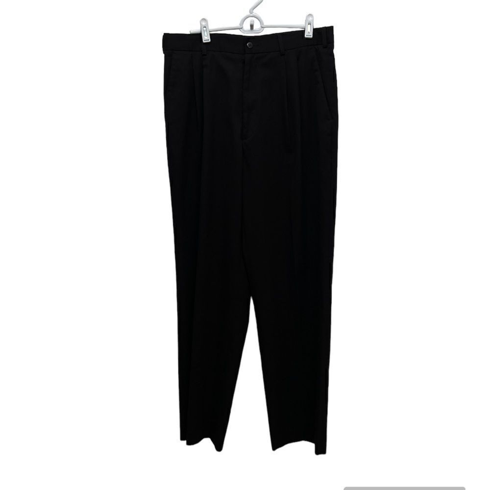 Mens Officer Gentleman black dress pants size 34/32.
